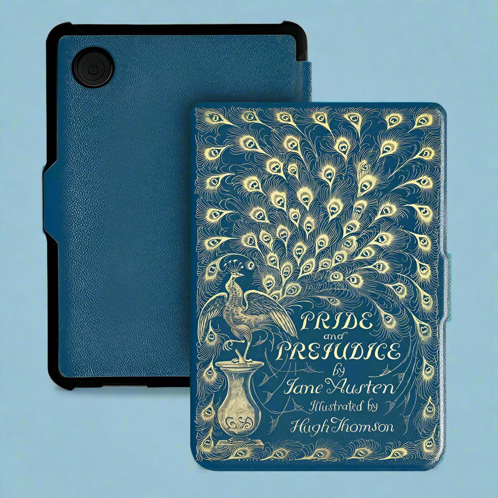 Jane Austen-Inspired Kobo Clara Case – 6-Inch Magnetic TPU Cover with Auto Wake/Sleep (Pride & Prejudice, Sense & Sensibility, Emma & More)