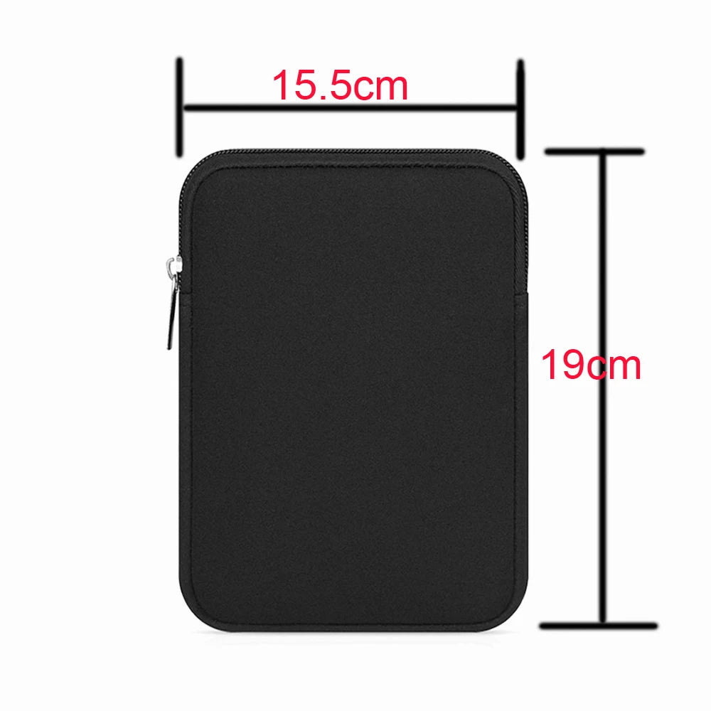Protective Sleeve Bag for 6.8–7" E-Readers – Compatible with Kindle Paperwhite (11th Gen), Kindle Oasis, Kobo Libra 2/H2O, Boox Leaf/Leaf 2/Page