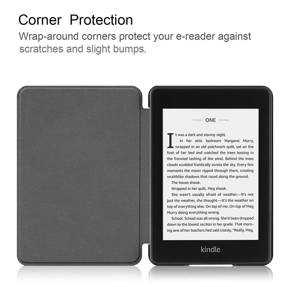 Cute Cat Silicone Kindle Case – Compatible with Paperwhite (12th, 11th, 10th Gen) and Basic (11th, 10th Gen)