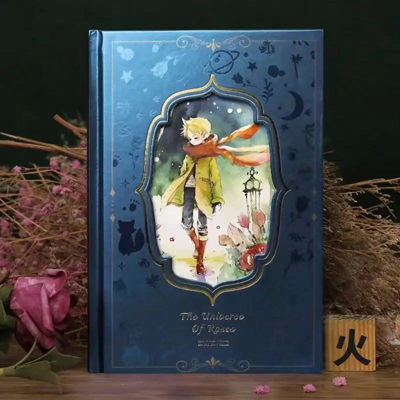 Little Prince–Inspired Hardcover Notebook – B6 Illustrated Diary with 128 Full-Colour Pages