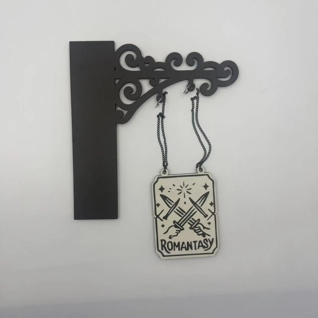 Hangable Bookend-Style Genre Signs – Shelf Decor for Book Lovers & Home Library Displays