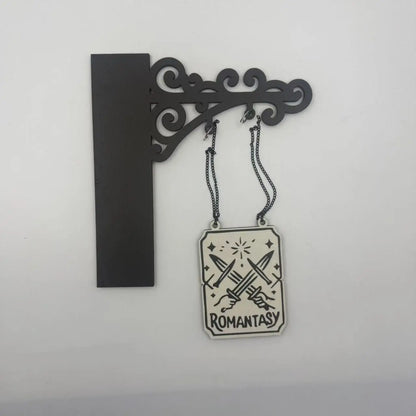 Hangable Bookend-Style Genre Signs – Shelf Decor for Book Lovers & Home Library Displays