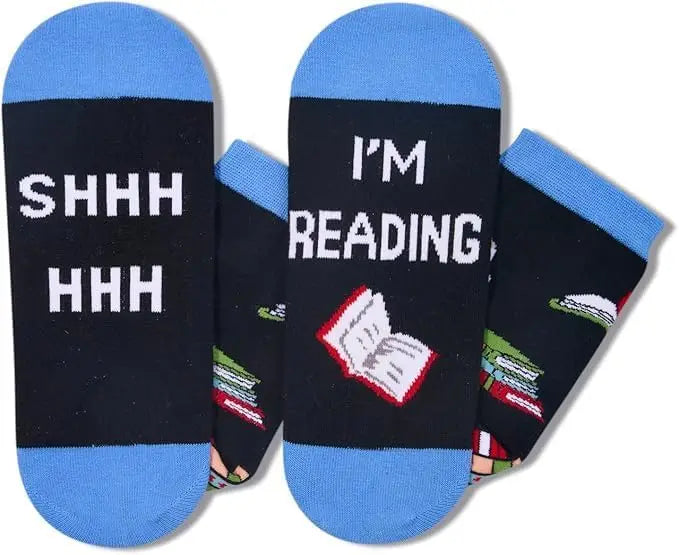 "Shhh, I’m Reading" Socks – Perfect Gift for Readers