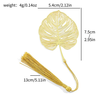Elegant Chinese Handmade Bookmarks – Golden Lotus & Rose Design for Book Lovers