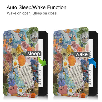 Literary Scrapbook Kindle Case – Fits Kindle Basic (10th–11th Gen), Paperwhite (10th–12th Gen) & Oasis (9th–10th Gen)