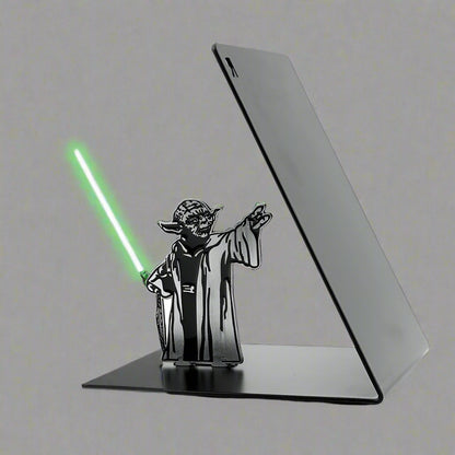 Master Yoda Metal Bookend – Sturdy & Stylish for Book Lovers