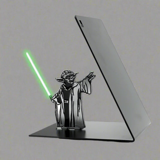 Master Yoda Metal Bookend – Sturdy & Stylish for Book Lovers