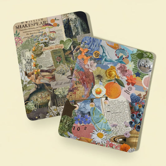 Literary Scrapbook Kindle Case – Fits Kindle Basic (10th–11th Gen), Paperwhite (10th–12th Gen) & Oasis (9th–10th Gen)